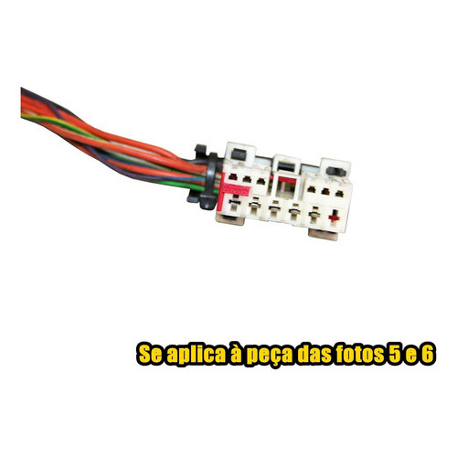 Chicote Plug Do Módulo Blocante Fiat Palio Weekend 55216660