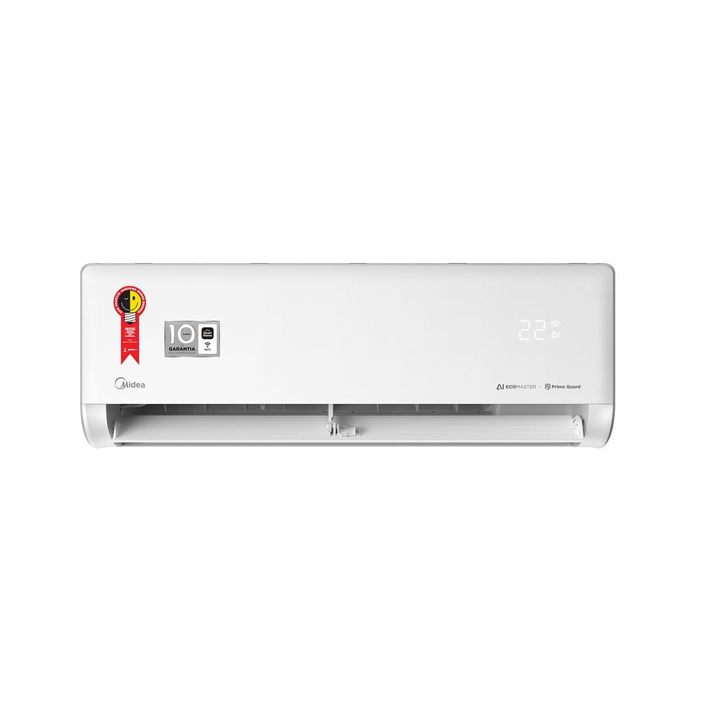 Detalhes do Ar Condicionado Split Inverter Midea 12000 BTUs AI Ecomaster Quente e Frio 42EZVQA12M5 – 220 Volts