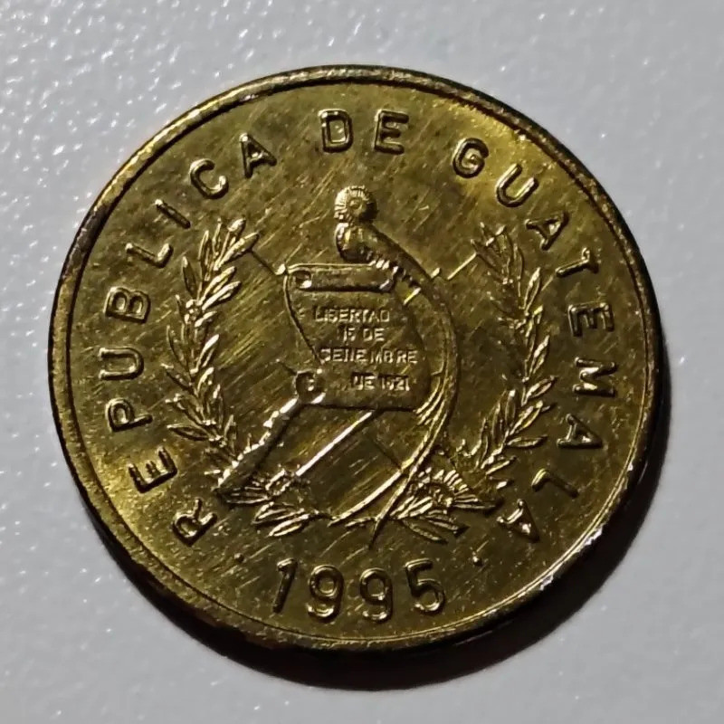 País: Guatemala 1995 - 1 Centavo - Elimatec Moedas Antigas.