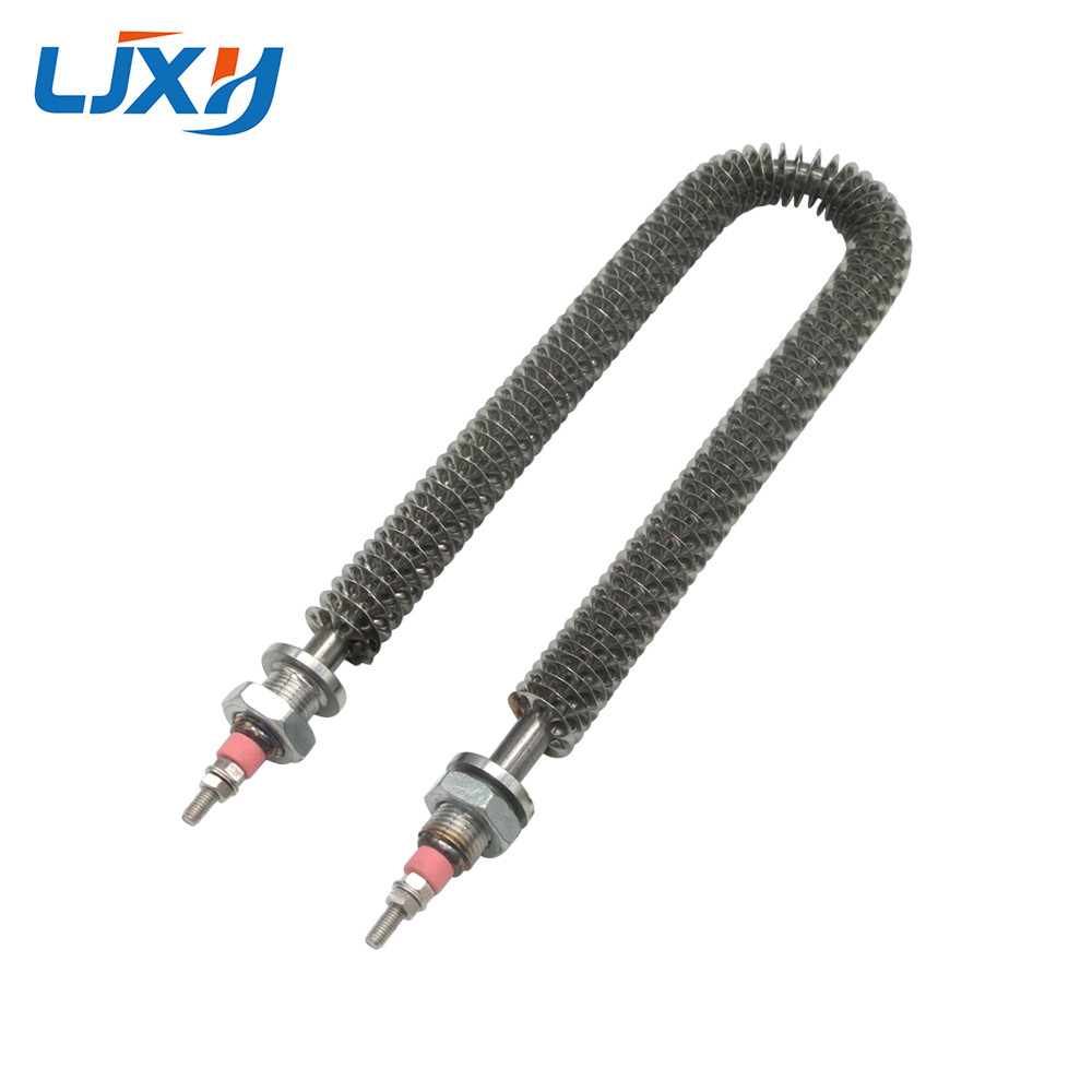 Aquecedor Tubular Com Aleta LJXH Tipo U Tamanho Do Parafuso De Conexão M18x25mm , Tubo Dia . 10/12mm , 220V 1000W/1200W/