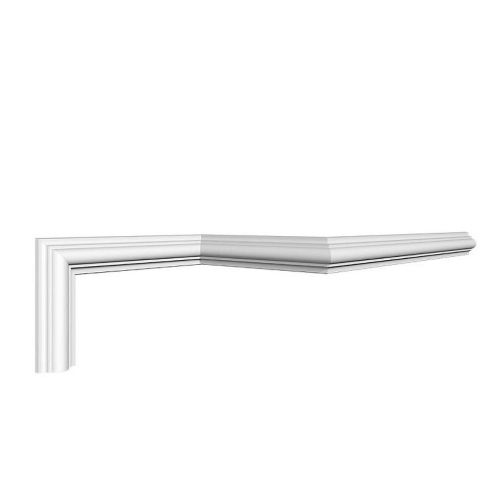 Kit 180M Linear Rodameio Perfil de Poliestireno Cw11 180