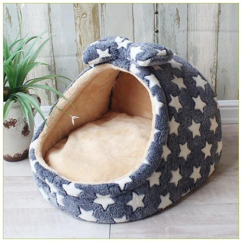 Cama Quente para Cães, Casinha Macia para Filhotes, Ninho para Gatos, Cesto para Cães, Cama para Chihuahua e Teddy, Para