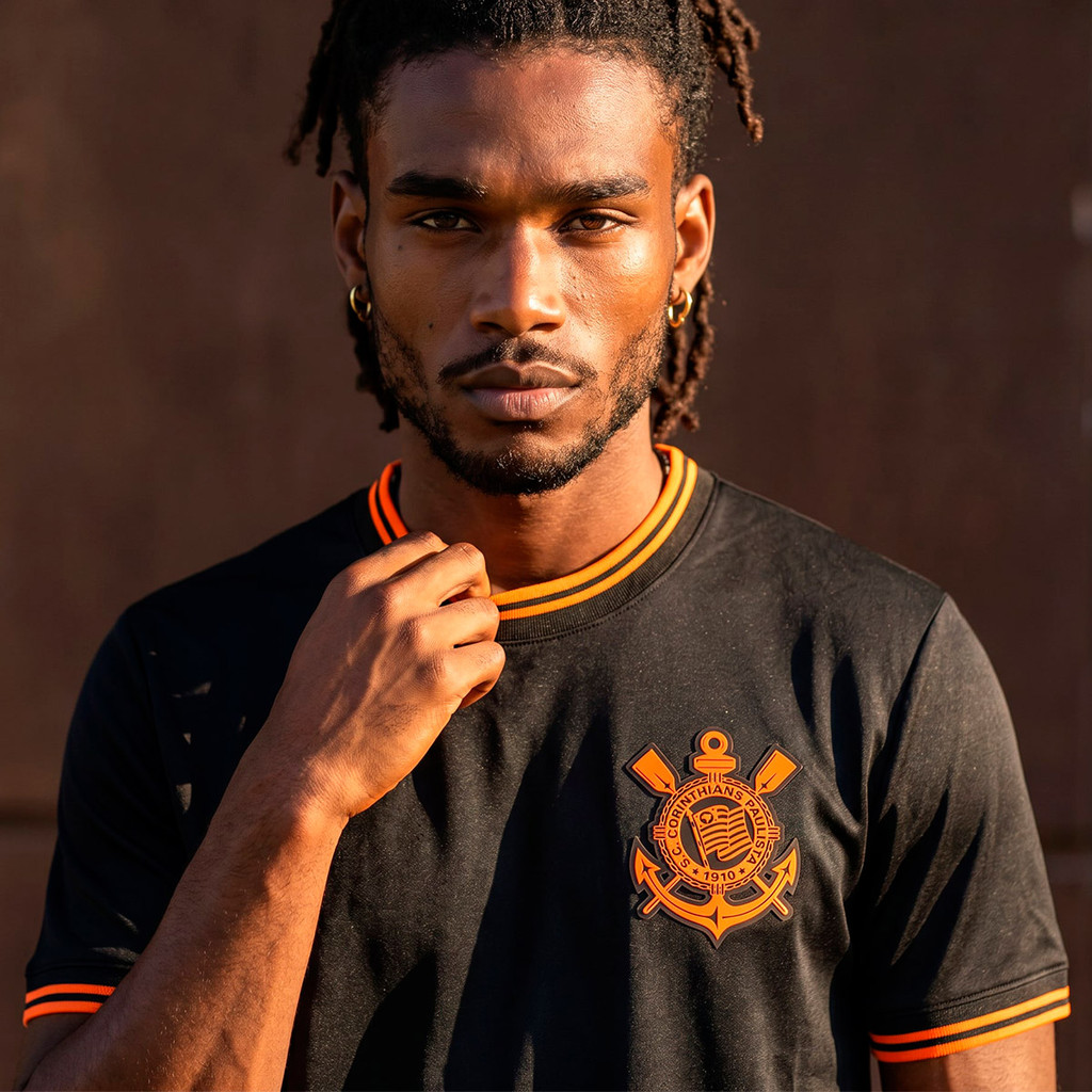 Camisa Corinthians Terrão Black Edition Masculina