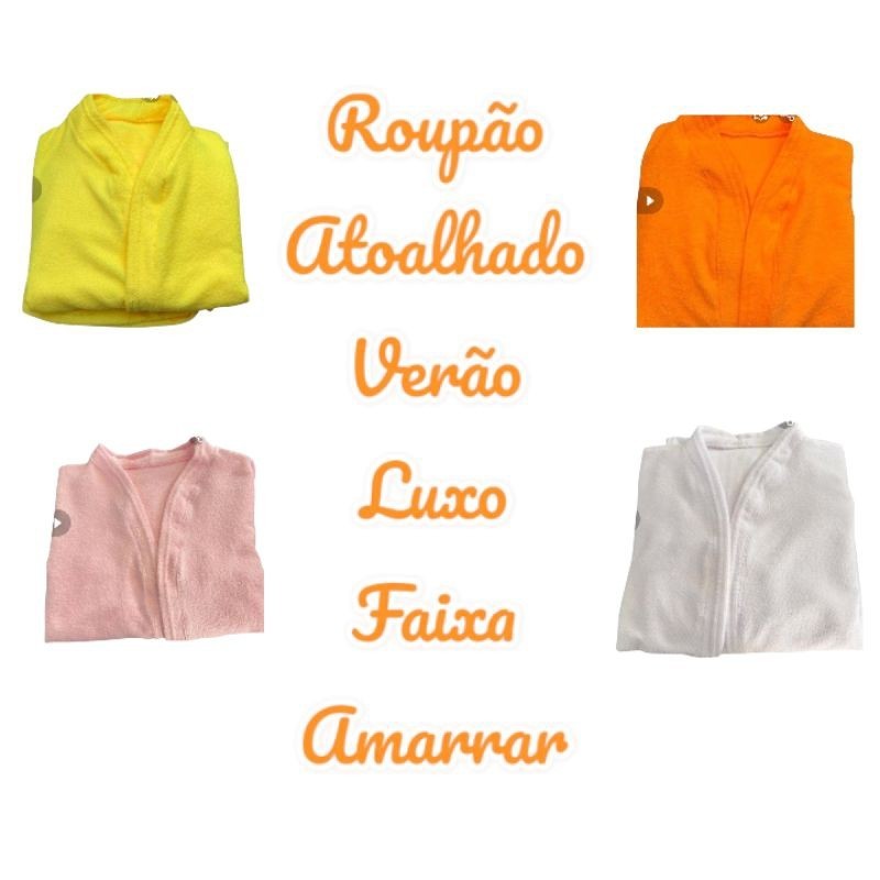 Roupão de Banho Plus Size XGG Atoalhado Unissex Adulto Extra