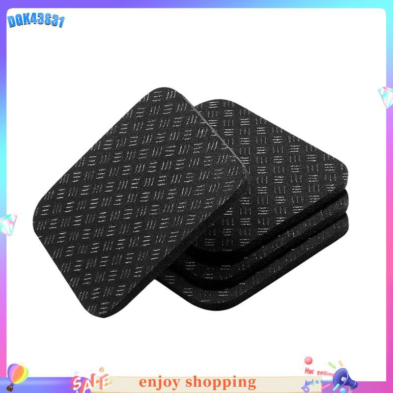 Capa De Silicone À Prova De Choque Antiderrapante Para Tapete De Bicicleta Ergométrica (4 Unidades) , Dupla Face Esteira