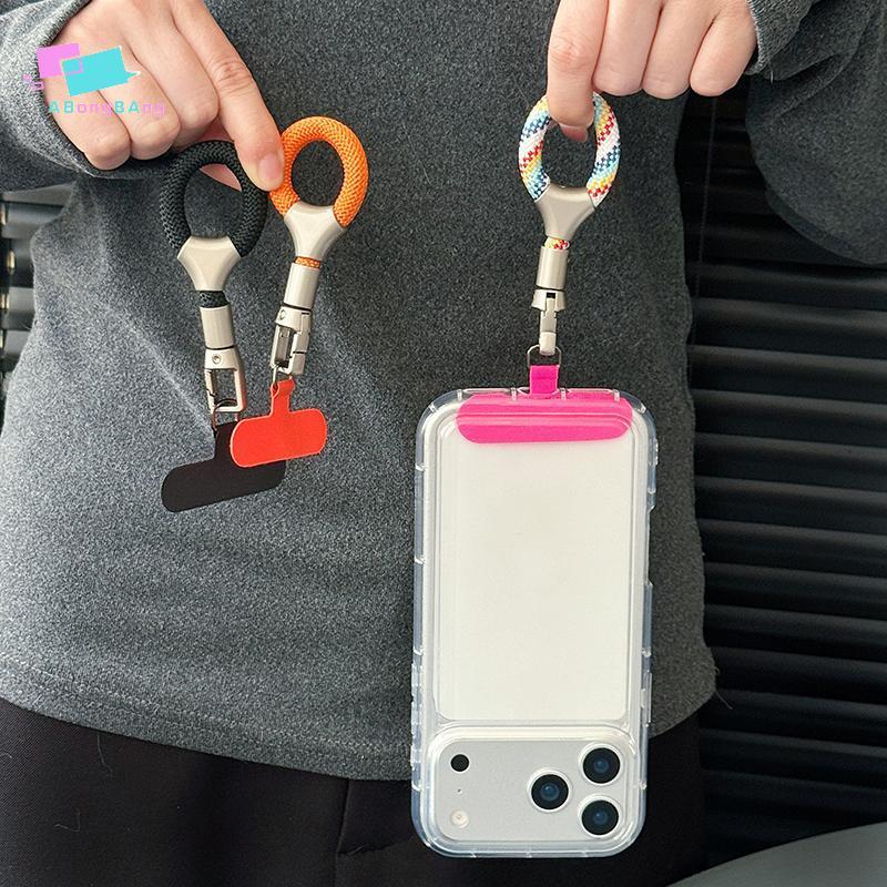 Abongbanghn Cordão De Polegar Para Telefone Com Anel De Rotação 360 Bule Alça Anti-Queda Crianças Acessório Seguro Espor