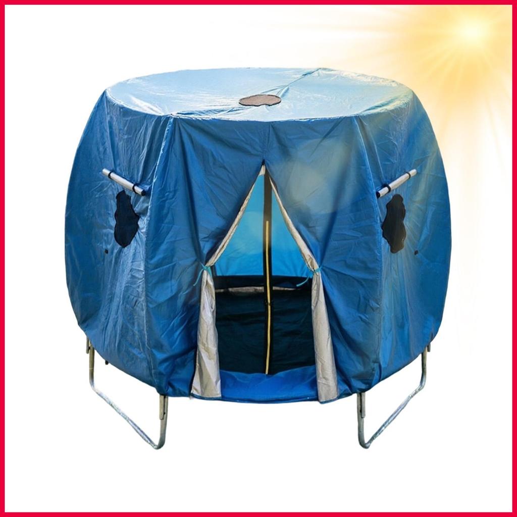 Trampolim Tenda Capa Toldo Pára-Sol Protetor Proteção UV Para Jardim Quintal Acampamento wonabr