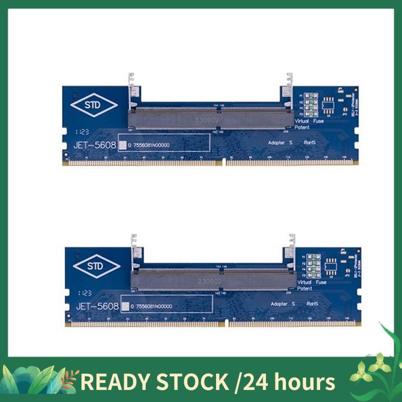 DDR4 Laptop Para Desktop SO-DIMM PC Adaptador De Memória 2 Pcs Cartão De Teste De RAM