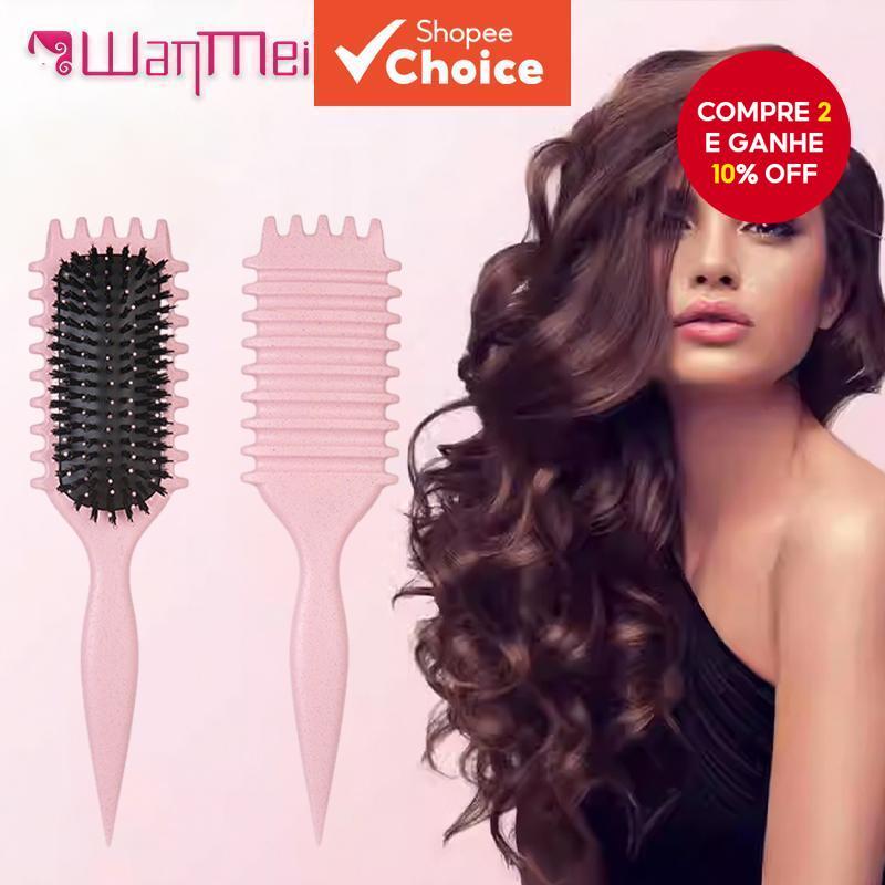 WANMEI 1 Pcs Couro Cabeludo Massagem Pente Airbag Elástico Curling Estilo Ferramentas De Cabelo em Oferta na Shopee