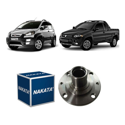Cubo De Roda Dianteiro Strada Idea Doblô Adventure Nakata Nkf8065