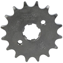 Pinhão de transmissão relação 16 dentes 428 CG125 CG150 CG160 Fan Titan Start Sport NXR125 NXR150 NXR160 Bros XRE190