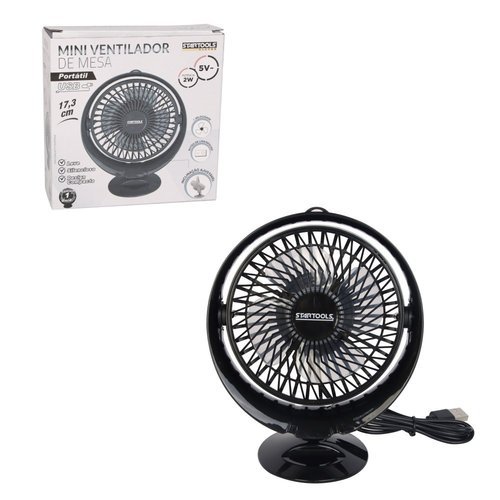 Mini Ventilador Portatil Mesa Design Compacto Alimentacao USB Alta Eficiencia Ventilacao Silenciosa Escritorio Casa U...