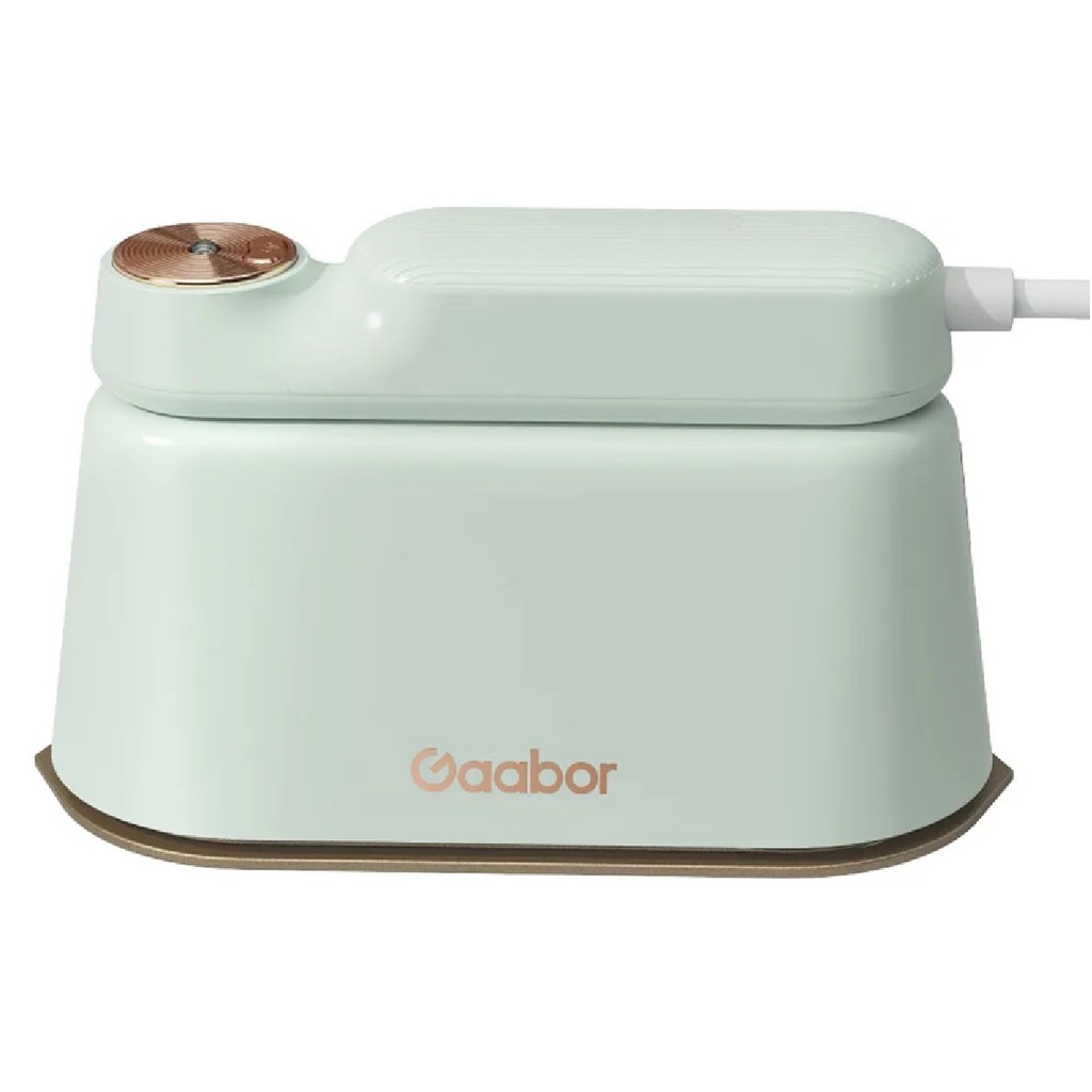Ferro de Passar à Vapor Portátil Gaabor Pocket 1200W Placa Cerâmica Verde Claro 127v