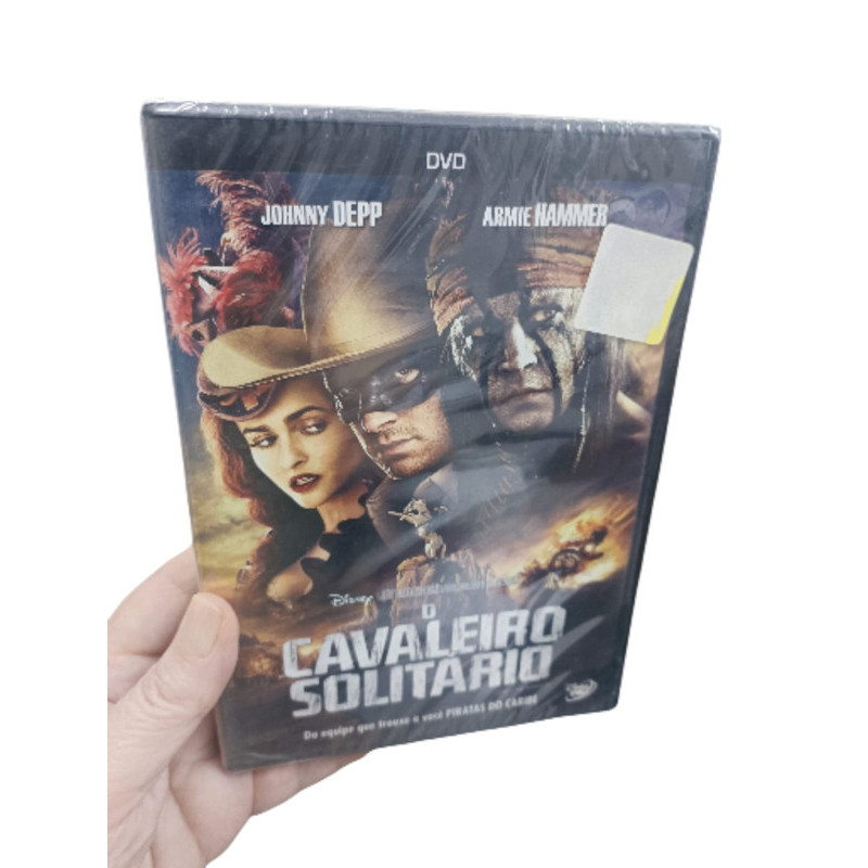 Dvd O Cavaleiro Solitário (Johnny Depp)