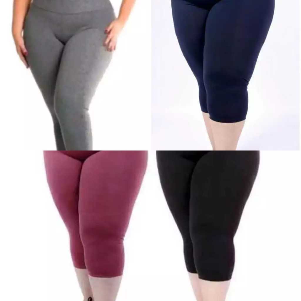 KIT 2 CALÇA FEMININA CAPRI CORSARIO PLUS SIZE DO GG ao G4