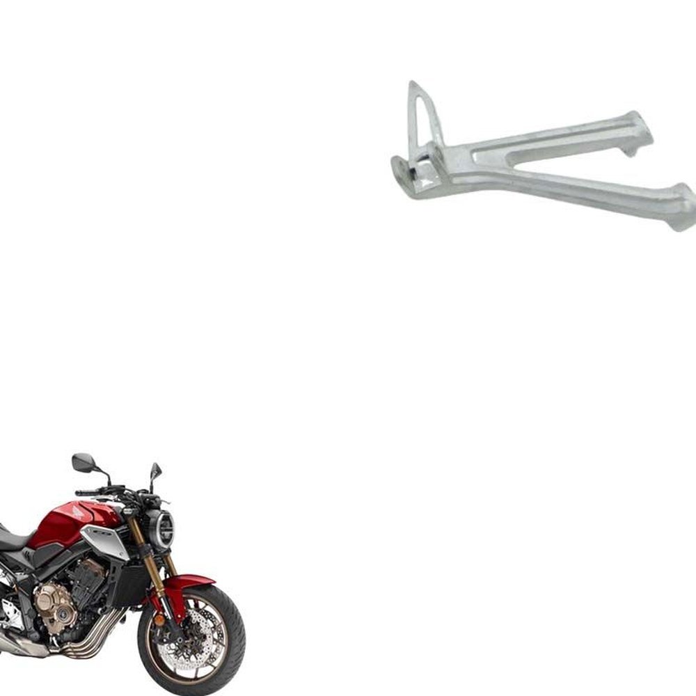BACALHAU SUPORTE PEDALEIRA TRAS. DIR. HONDA CB 650 R 2023 USADO ( ORIGINAL )