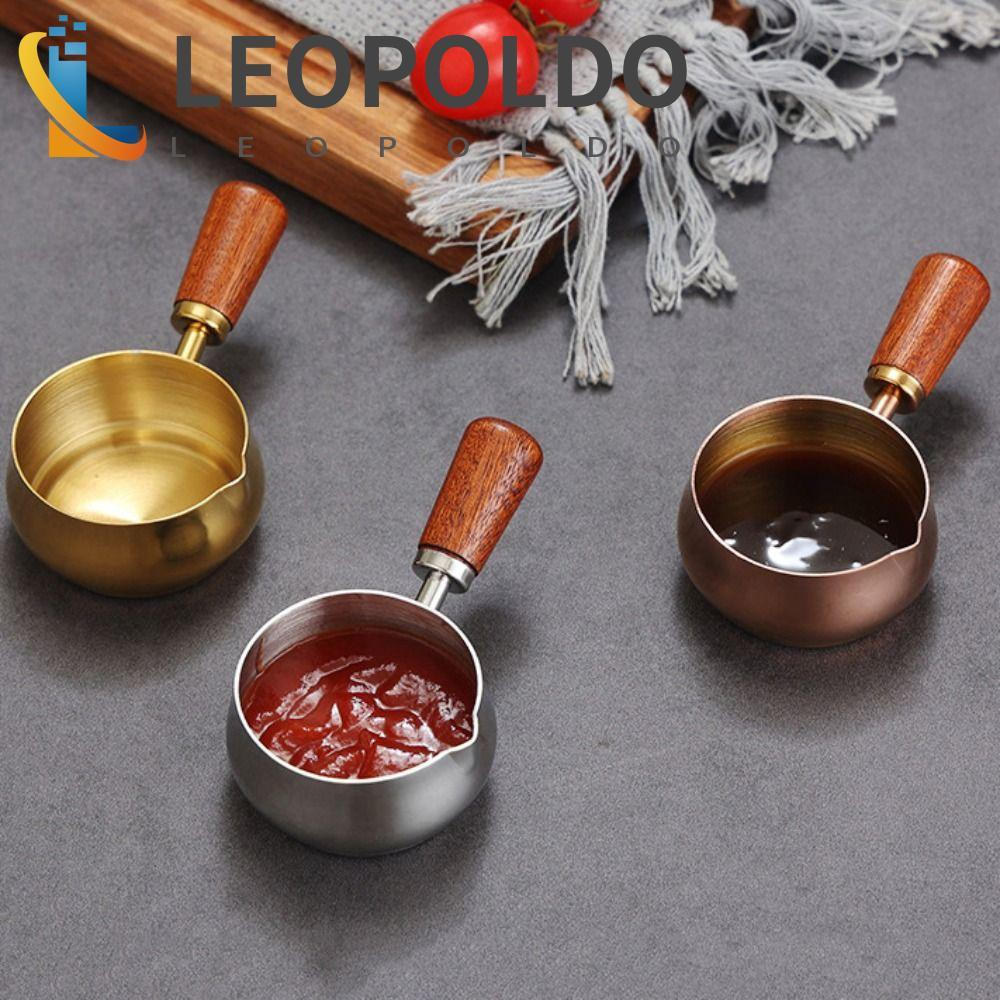 Panela De Molho LEOPOLDO , Copo De Tempero Com Alça De Aço Inoxidável 304 , Colher Medidora Reutilizável De 60ml/120ml/1