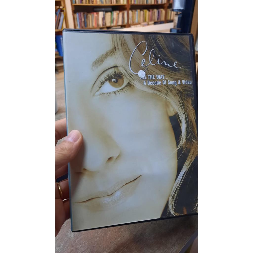 DVD Celine all the way a decade of song & video direção