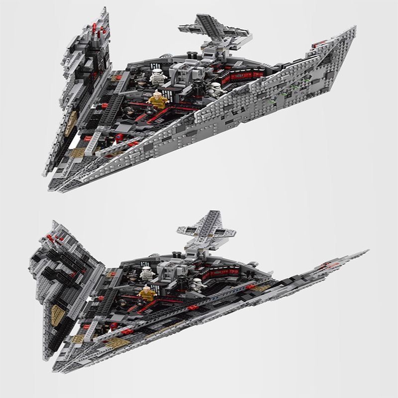 Compatível com LEGO Star Wars Star Destroyer 75190, Grande Modelo de Nave Espacial, Brinquedo de Blocos de Montar para M