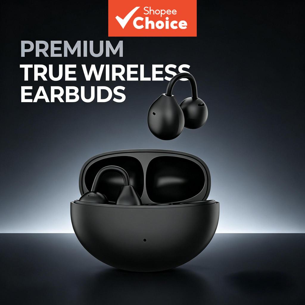 Fones De Ouvido Sem Fio Bluetooth 5.3 Com Cancelamento Ruído Alta Fidelidade Estéreo Esportes Jogos Longo Bateria Carreg