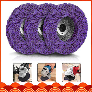 3u. Disco de limpeza para esmerilhadeira angular e polidora, diâmetro de 115 mm, diâmetro interno de 22 mm 