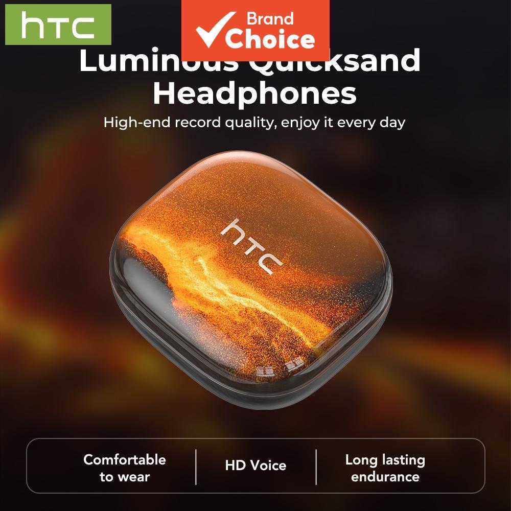 Fones De Ouvido HTC NE10 TWS Open-Ear Sem Fio Bluetooth 6.0 AI Tradução RGB Luz UV OWS Condução De Ar HiFi Estéreo ANC C