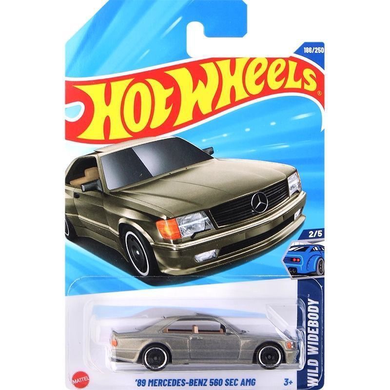 hot wheels Hot Wheels 186 Hot 25 Carro Esportivo Lote Liga Benz 560SEC Ferrari C4982 Brinquedo