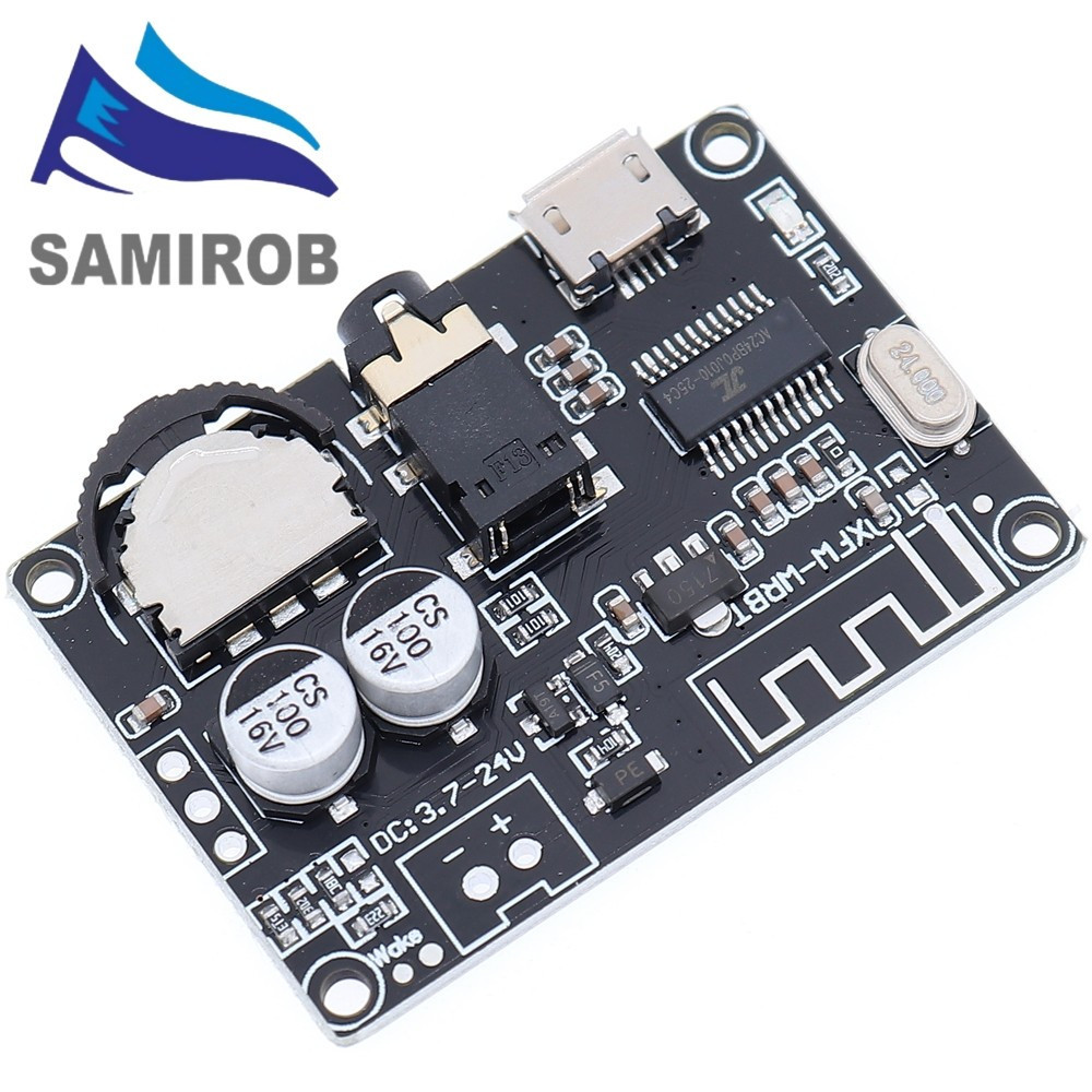 Placa Receptora De Áudio Bluetooth XY-WRBT 5.0 MP3 Decodificadora Sem Perdas Módulo De Música Estéreo Fio