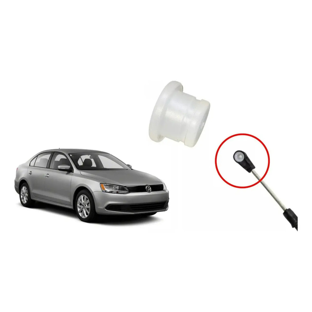 Bucha Reparo Do Cabo Trambulador Volkswagen Jetta Automático - Ponta do cabo