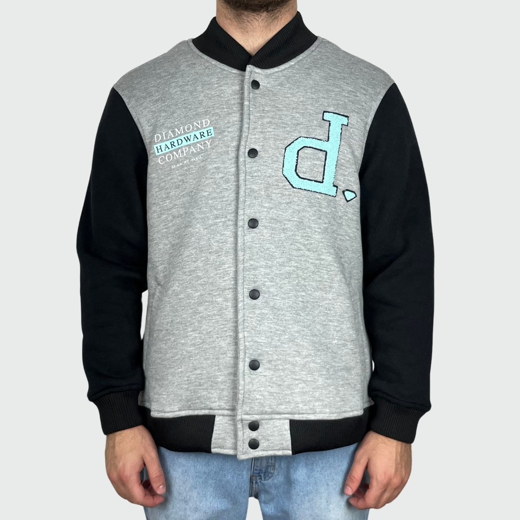 Jaqueta Diamond Un Polo Hardware Varsity