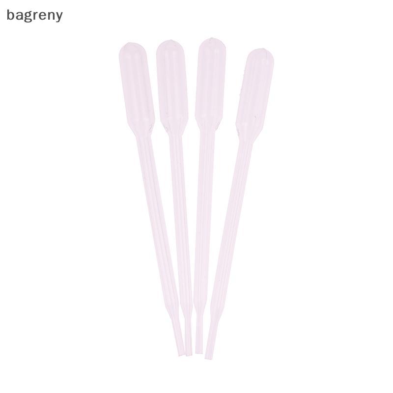 [bagreny] 100 Peças 0.5ML Plástico Descartável ttes Squeeze Transferência Conta-Gotas Para Molde De Silicone Resina Epóx
