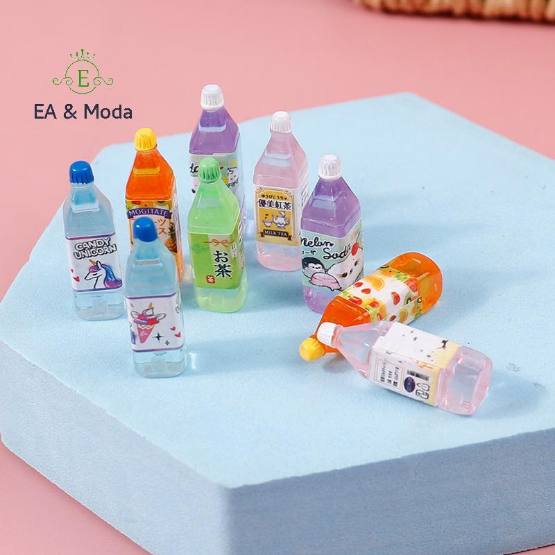 EA & Moda 5 Peças Casa De Bonecas Em Miniatura Comida Jogar Suco Japonês Chá Bebida Modelo Adereços Conjunto De Vida .