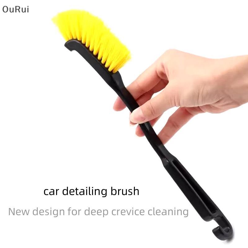 [B & C] Escova De Limpeza De Aro De Roda De Pneu De Carro , Escovas De Detalhamento , Toalha De Lavagem , Ferramentas Un