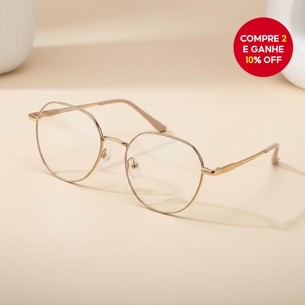 Óculos de computador para crianças com proteção contra luz azul e UV400, armação metálica leve, visão HD, cuidado em Oferta na Shopee