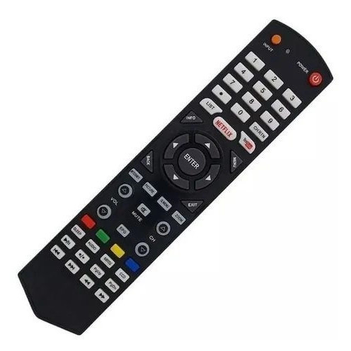 Controle Remoto Compativel TV Semp Toshiba TCL Fbg8024