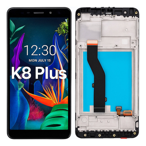 Tela Touch Display Lcd Compatível K8 Plus K8+ Com Aro
