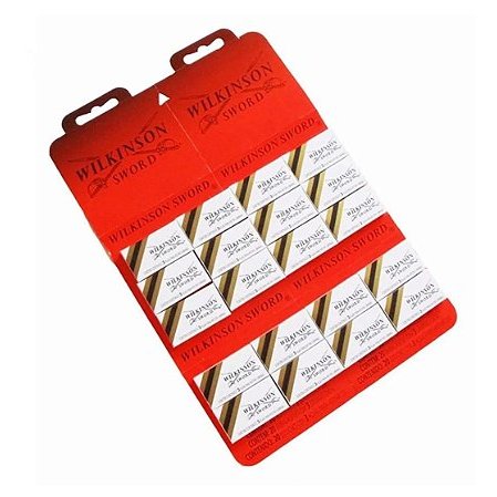 Lâminas De Barbear Gilete Wilkinson Original Cartelas em Oferta na Shopee