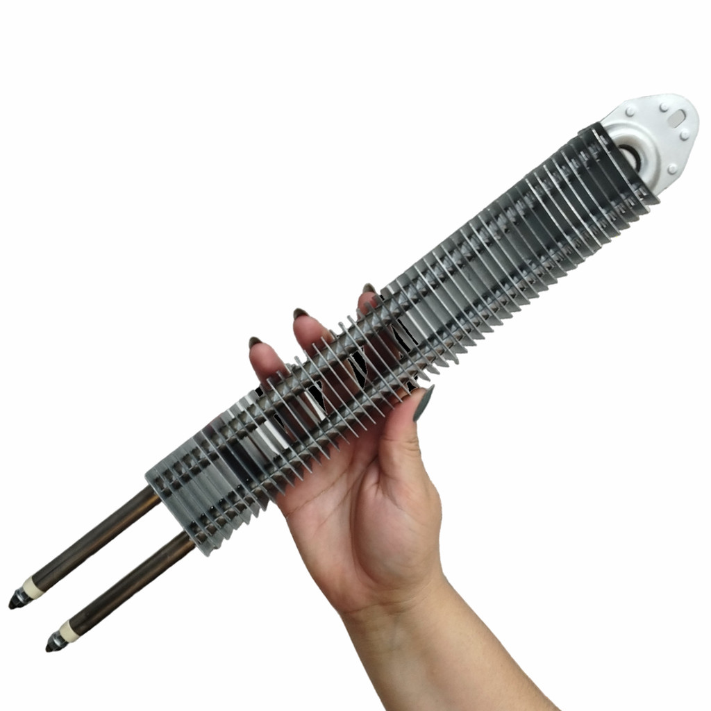 Resistência Tubular 2000W 380V Aletada – 45 cm