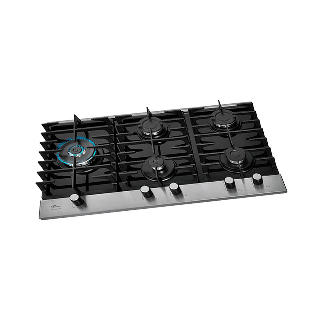 Fogão Cooktop Fischer 5Q TC Platinium Mesa Vidro a Gás Bivolt em Oferta na Shopee