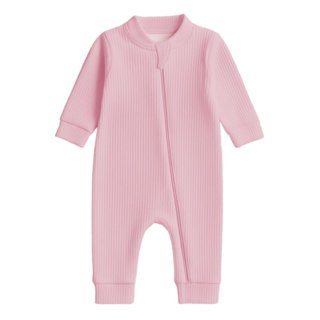 Macacão Rosa Bebe - Canelado - Bebê em Oferta na Shopee