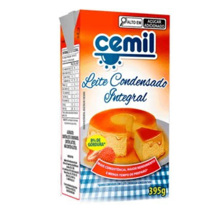 Leite Condensado Integral Cemil 395g 8% Gordura em Oferta na Shopee