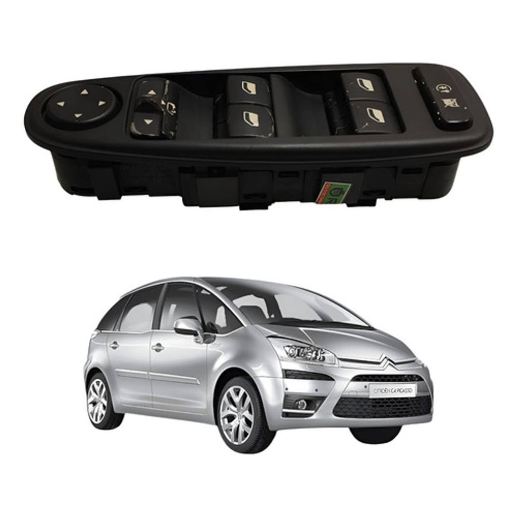 Comando Botao Vidro Eletrico Citroen C4 Picasso 2.0 2011