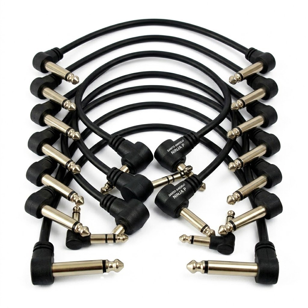 Kit 10 Cabos Santo Angelo Ninja P 15cm
