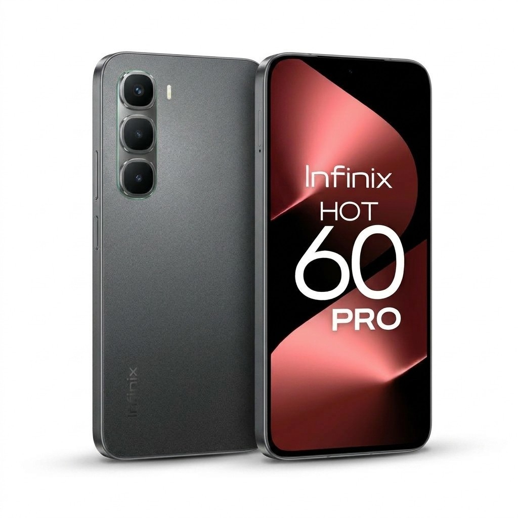 Celular Infinix Hot 60 Pro 256GB 16GB RAM Total Tela AMOLED 144Hz NFC IP64 Câmera 50MP Bateria 45W