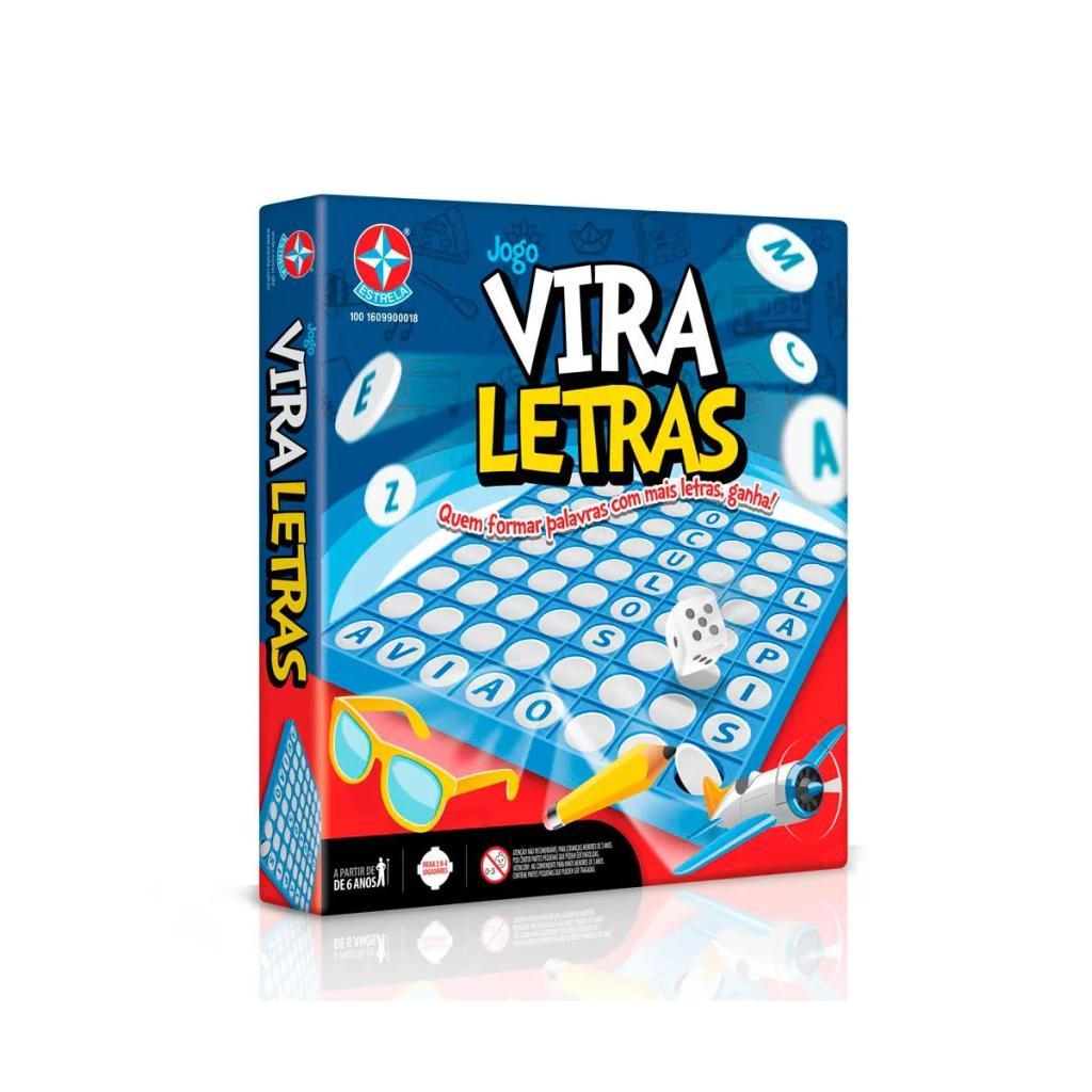 Jogo Vira Letras Estrela Infantil Educativo Palavras