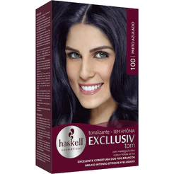 KIT TONALIZANTE 100 PRETO AZULADO 40G