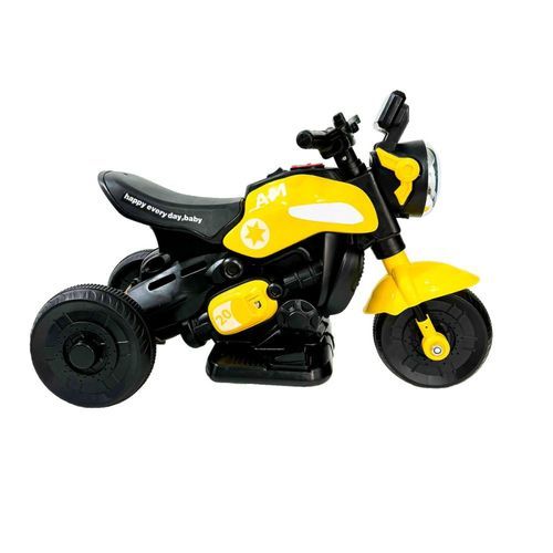 Mini Moto Esportiva Elétrica - Amarela 