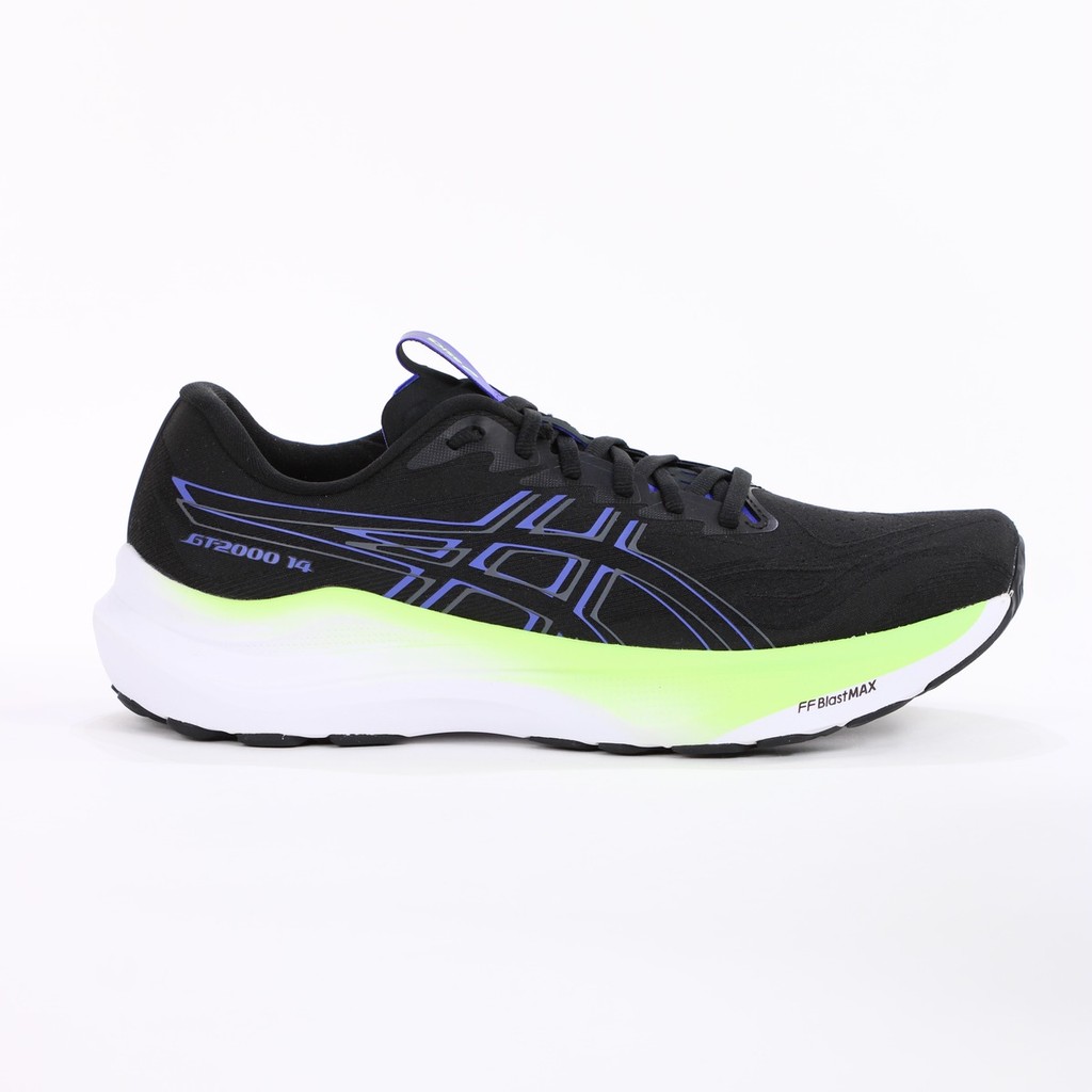 Tênis Asics GT-2000 14 Preto Lilás e Verde - Masculino