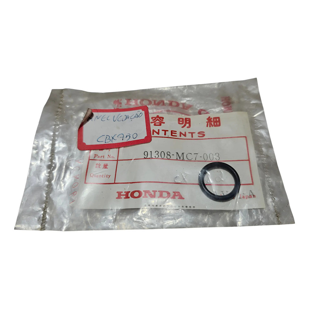 Anel Oring Cbx750 13.8x2.4 Original Honda 91308-mc7-003