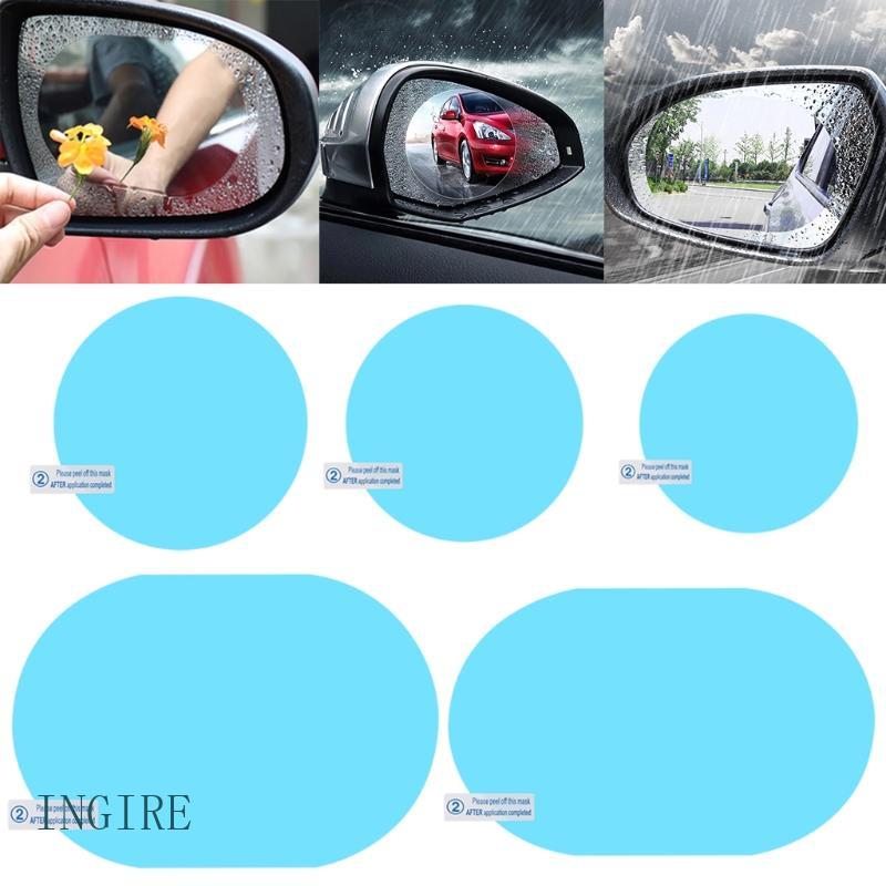 ING 2 Pçs À Prova Do Carro Espelho Retrovisor Anti Nevoeiro Dwaterproof Adesivo